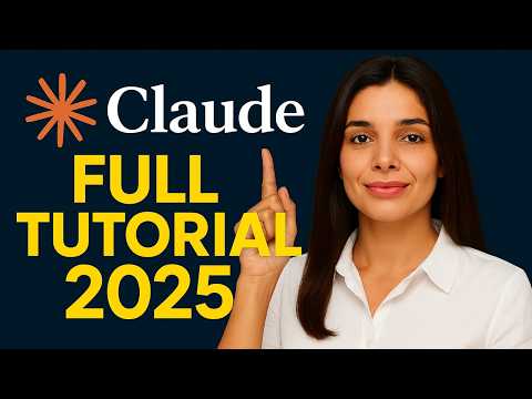 Claude 2025: Ultimate Guide for Beginners! (Including Free & Paid Users Both)