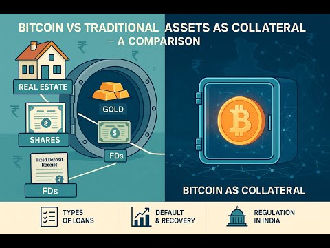 Why Bitcoin as Collateral? Loans, Recovery & Regulation Explained || Tradfi X Bitcoin || #btc