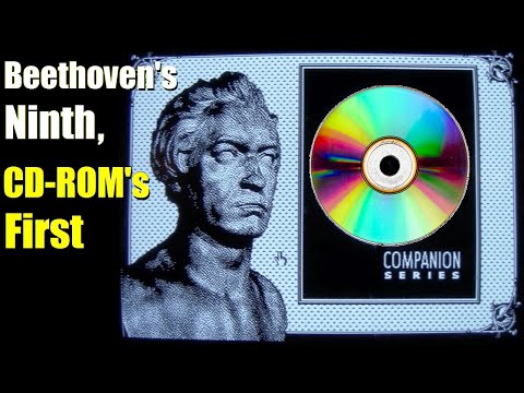 The first interactive multimedia CD-ROM (1989)