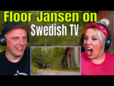 Floor Jansen on Swedish TV - "Floor Jansen lives far away from screaming fans" WOLF HUNTERZ REACTION