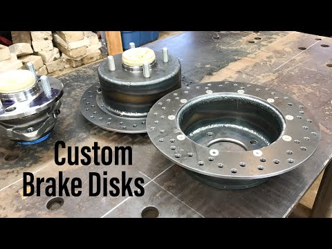 I Made Custom Brake disks for my Next Project - Part 4