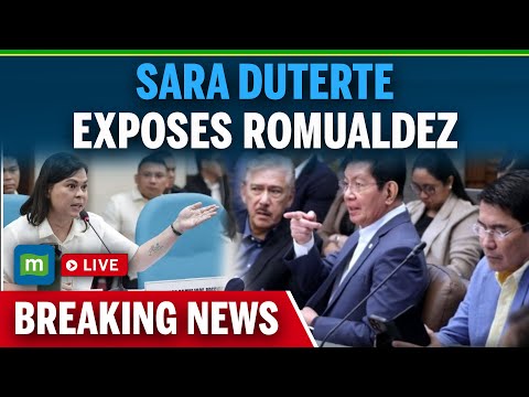 Sara Duterte LIVE: Sara Duterte Senate Address | Sara Duterte vs Romualdez | Sara Attacks Marcos