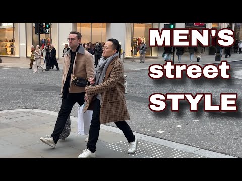 Men's Street Fashion, Bold Winter Outfit Ideas