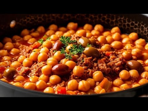 🍲10-Minute Pumpkin Chickpea Stew That Tastes Better Than Meat!