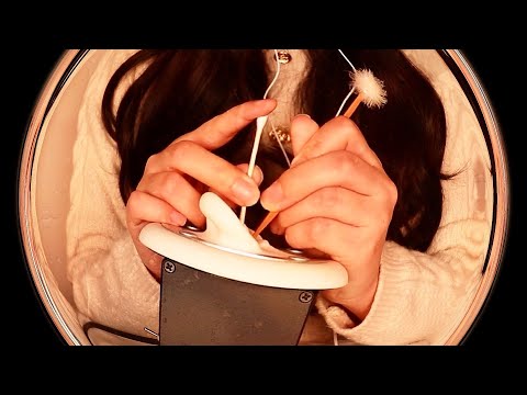 ASMR SUPER REALISTIC CRUNCHY EAR CLEANING (NO TALKING)