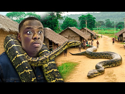 The Snake Village In Ghana. A Community That Lives With Snakes For Over 50years