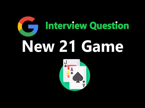 New 21 Game - Leetcode 837 - Python