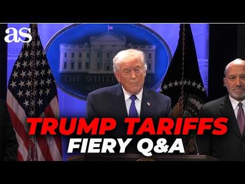Trump FIRES BACK at media in FIERY Q&A following Supreme Court TARIFFS RULING