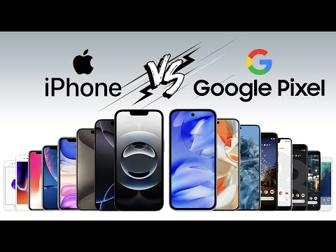 Apple iPhone vs Google Pixel Evolution