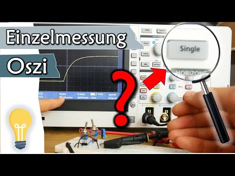 Oszilloskop: Wofür gibt es die Single-Taste? Tutorial für Einzelmessungen | Geräte #16