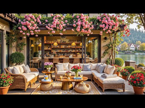 Spring Jazz Café Escape - Relaxing Jazz Music At Spring Coffee Shop Ambience @QuietIndoorAmbience