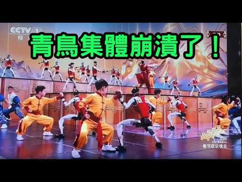 春晚的機器人秀,讓青鳥集體崩潰了!大年初一來看鳥。