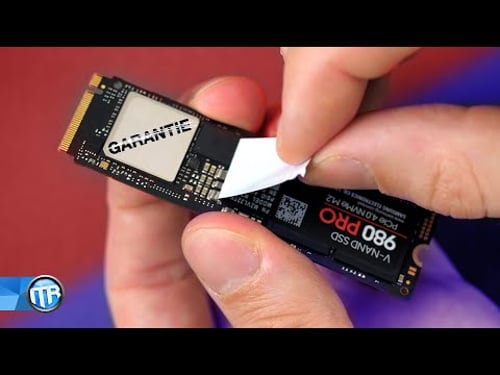 DARUM solltest du den Aufkleber deiner SSD NICHT entfernen!