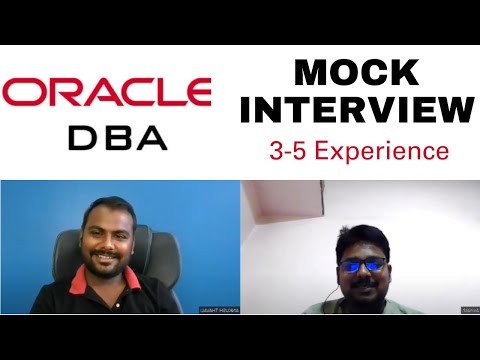 Mock Interview for 4 + Years experience Oracle DBA | Learnomate technologies
