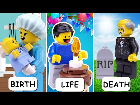 I Built A Lego Minifigure's Entire Life Story...