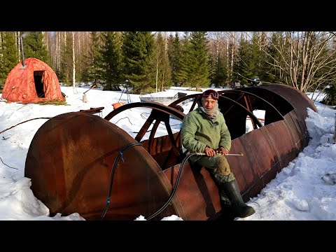 "ЗАБРОШЕННАЯ ЗОНА В ТАЙГЕ" ! Много делового Металла! Газарез, В ДЕЛЕ. Заготовить и ВЫВЕЗТИ МЕТАЛЛ..