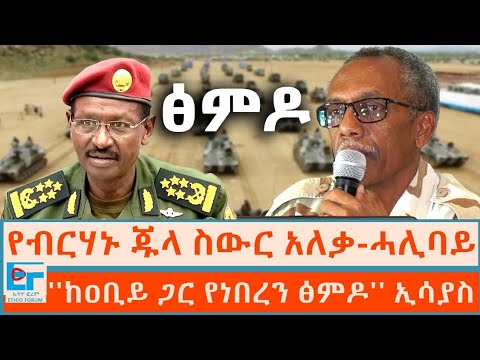 የብርሃኑ ጁላ ስውር አለቃ - ሓሊባይ ፤ ''ከዐቢይ ጋር የነበረን ፅምዶ'' ኢሳያስ|ETHIO FORUM