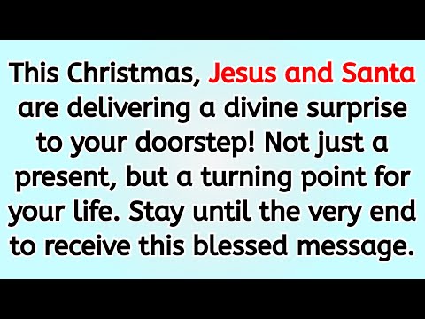 🔴 This Christmas, Jesus and Santa are delivering a divine surprise to your doorstep! Not just a pr..