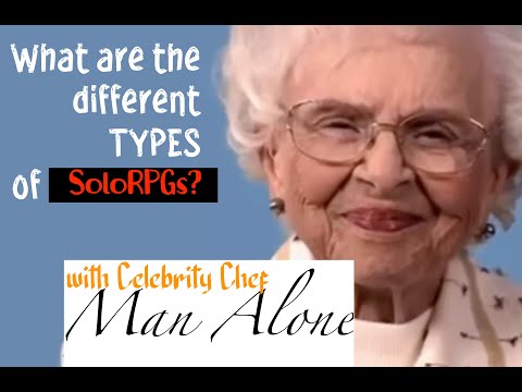What are the different types of SoloRPGs?