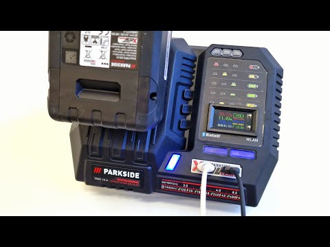 Upgrade Parkside Smart Charger by adding Energy Meter and Fast Charging USB Ports