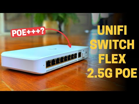 Unifi Switch Flex 2.5G PoE - What is PoE+++?