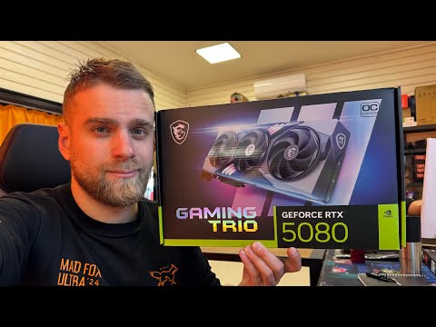 Обзор RTX5080 MSI GAMING TRIO за 180.000 рублей 🔥 #HappyPC