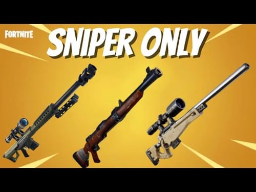 Fortnite OG sniper only (CRAZY!)