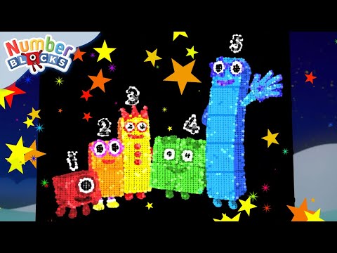 Stampolines and Arty Math | Learn to Count Compilation | @Numberblocks