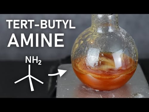 Making Tert-Butylamine: A Stinky Precursor to an Even Stinkier Isocyanide!