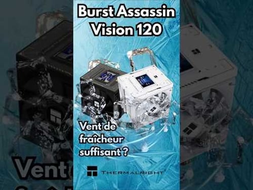 CPU Cooler Thermalright Burst Assassin Vision 120! #thermalright #cpucooler