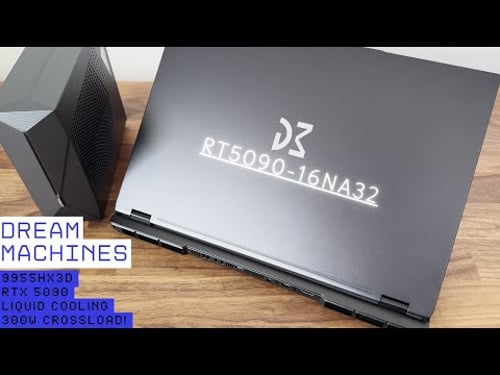 The Best of Both Worlds? Dream Machines 9955HX3D + RTX 5090 Review