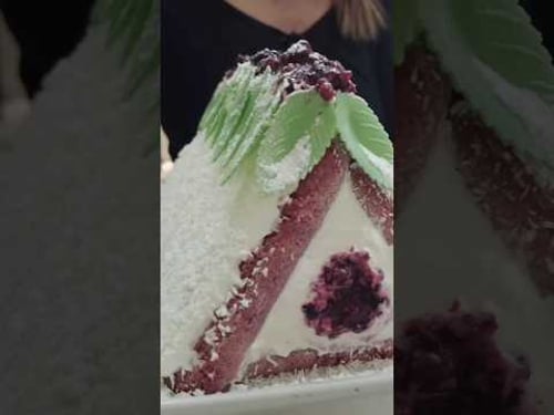 πSenza Cottura facile facile TORTA DI NATALE π ##shorts #tuttiatavola2016