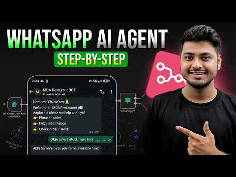 n8n Complete Course (Beginner to Advanced) | WhatsApp Automation Project