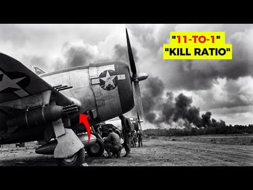 Germans Laughed at the 'Slow' P-47 — Then It Destroyed 7,067 Aircraft