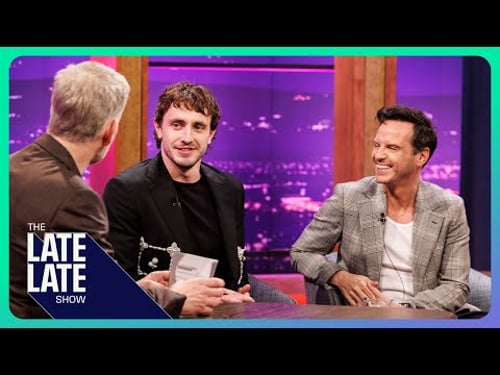 Paul Mescal & Andrew Scott: Bromance, Partying with Billie Eilish, Awards Buzz | The Late Late Show