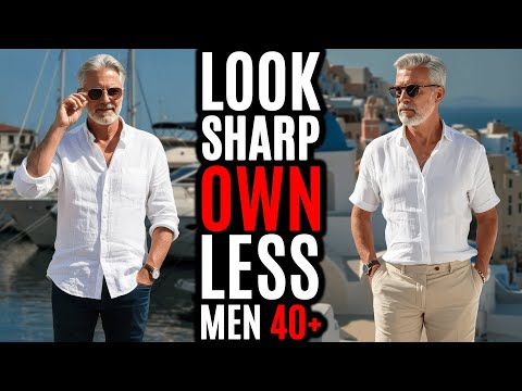 How to Own Less But Wear More: The Ultimate Capsule Wardrobe for Men 40+
