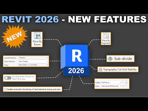 Revit 2026 - What's New? | Revit 2026 New Features Tutorial