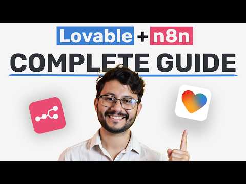 How to Build Web Apps FAST: n8n Backend + Lovable Frontend (ft. Cache & Pagination - Free Workflow)