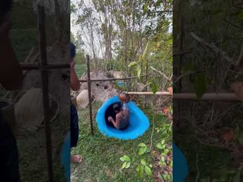 WaterSlide #survival #swimmingpool #waterslide