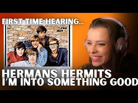 FIRST TIME Hearing Herman’s Hermits - I’m Into Something Good | He Said The Song Reminds Him of Us 💖