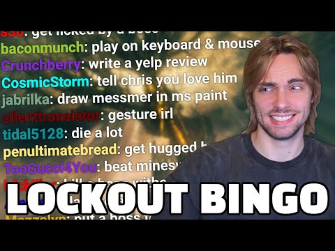 Elden Ring Bingo but we let TWITCH CHAT create all of the objectives...