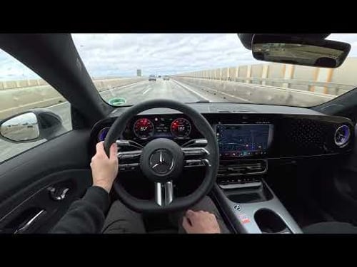 2026 Mercedes-Benz CLA 250+ EQ (85 kWh | 272 hp) - POV Drive