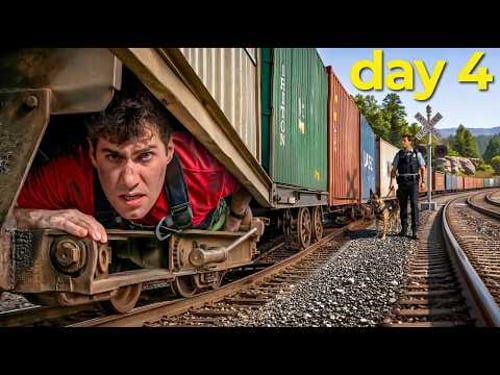 Secretly Riding Trains Across America