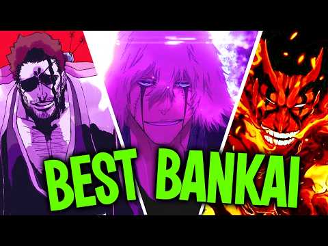 TOP 10 BEST BANKAI | STRONGEST BLEACH BANKAI RANKED