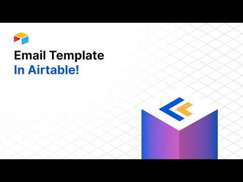 Create Email Templates in Airtable | FlexiPage | Airtable email automation