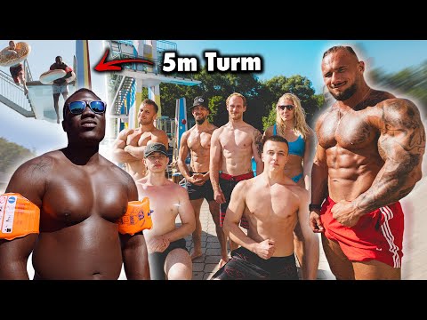 We're going synchronized diving BUT JOHN CAN'T SWIM