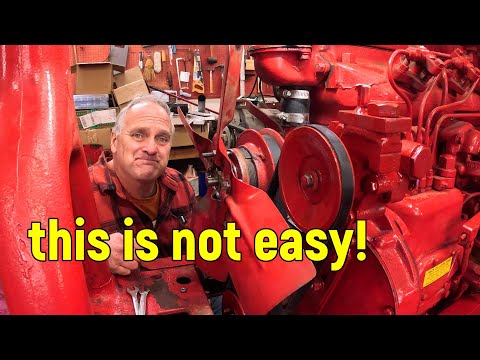 Installing Char-Lynn Power Steering on the Farmall MD Tractor