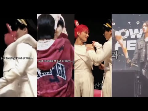 WooSan spicy tension with illegal captions pt.3🔥#san #wooyoung #woosan