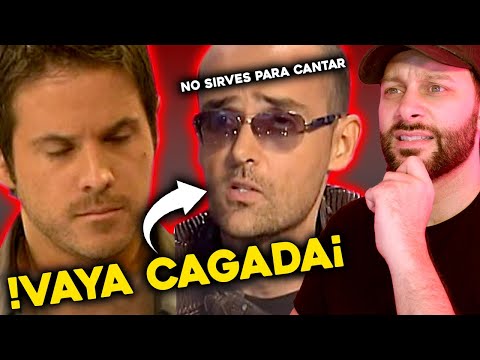 Jurados que no DAN NI UNA | Dijo a PABLO LÓPEZ que no servía para cantar