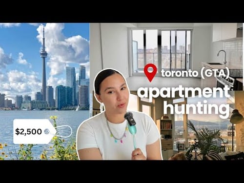 apartment hunting in Toronto (GTA) | my experience, rent prices & tours
